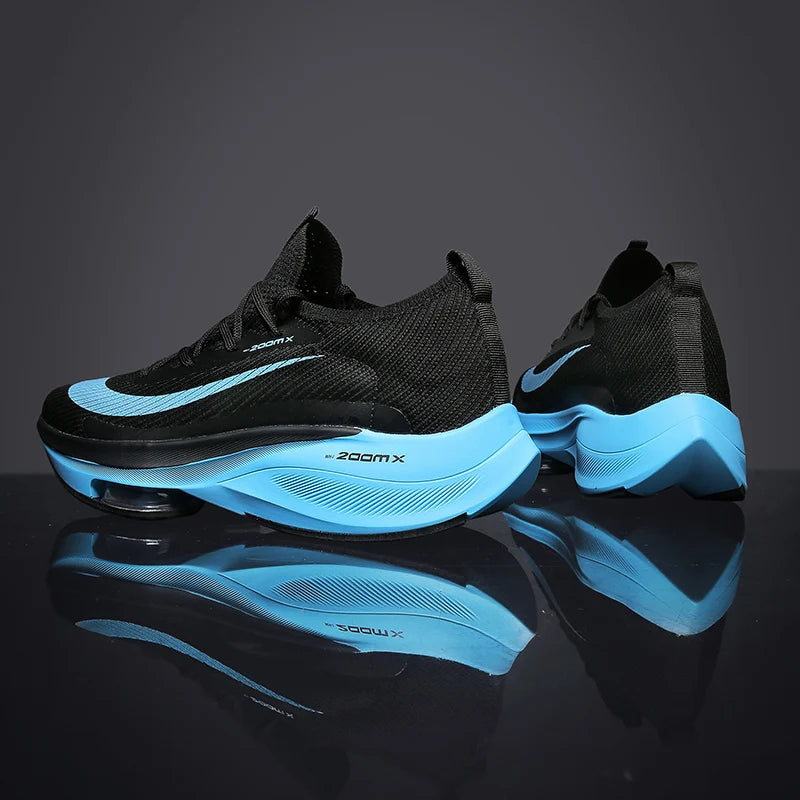 Running Shoes Air Cushion Speciality Marathon Men Sports Breathable Lightweight Women's Comfortable Athletic Nonskid Sneakers 