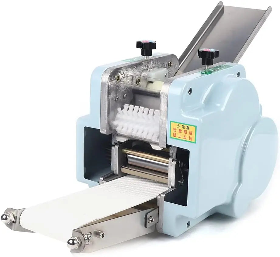 140W Commercial Electric Dumpling Skin Maker Wonton Dough Maker for Kitchen Noodle Shops Breakfast Shops Street Snack Shops