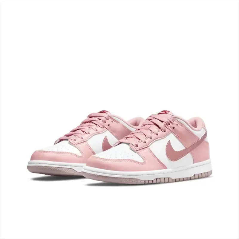Nike Dunk Low Light Pink Daily Casual Women Skateboarding Shoes Non-slip Walking Sneakers FREE SHIPPING