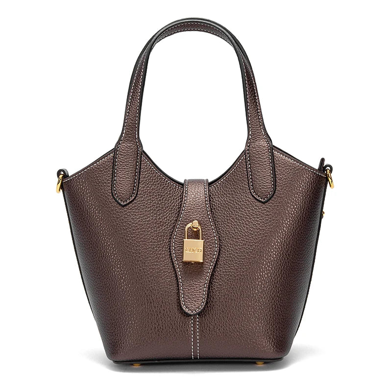 Carolina Herrera Women's Handbag Autumn New Collection Simple Women's Vegetable Basket Handbag FREE Shipping
