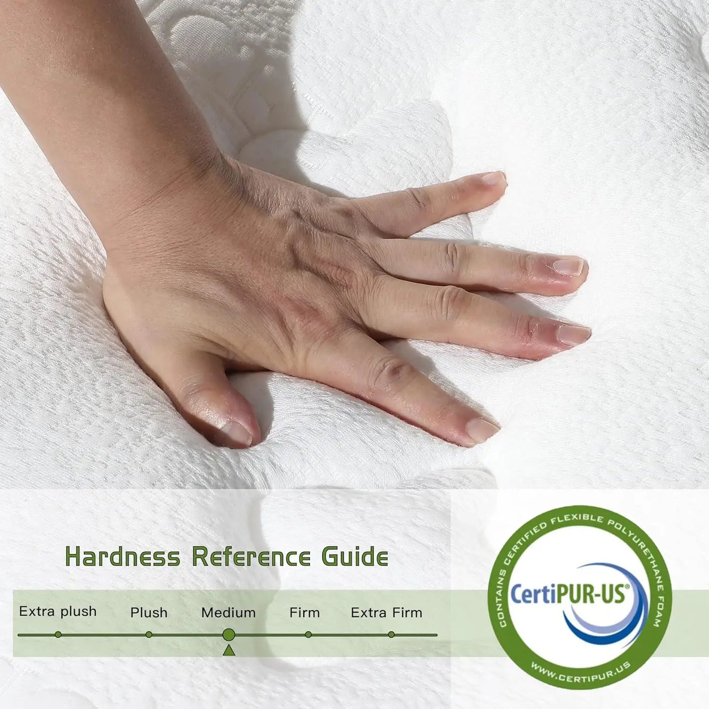 Full Mattress, Hybrid Mattress High Density Foam Individually Wrapped Pocket Coils Mattresses,Motion Isolation Medium Firm Full FREE SHIPPING