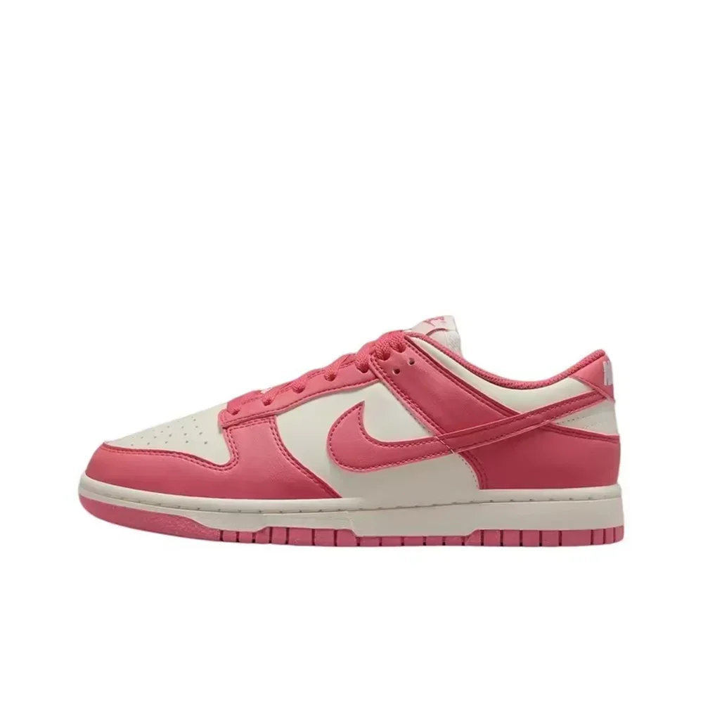Nike Dunk Low Light Pink Daily Casual Women Skateboarding Shoes Non-slip Walking Sneakers FREE SHIPPING