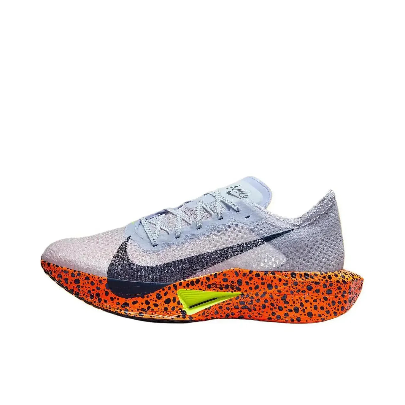 Nike ZoomX Vaporfly NEXT% 3 Yellowish White Classic Men Women Anti-slip Carbon Plate Cushioning Running Shoes FREE SHIPPING