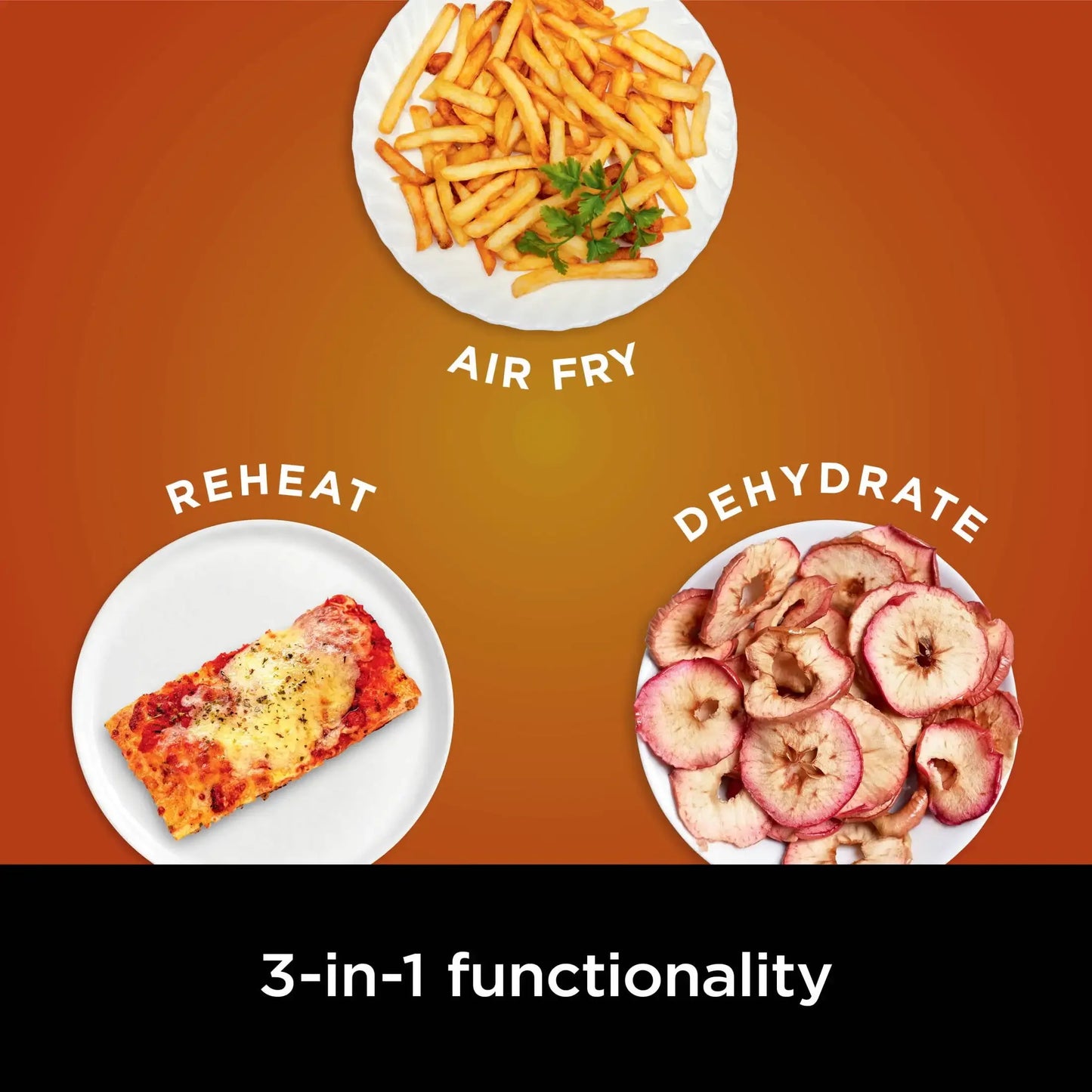 Ninja Air Fryer Pro XL5 4-in-1 with 5 QT Capacity, Air Fry, Roast, Reheat, Dehydrate, Air Crisp Technology with 400F for hot, 120 Volts, Nonstick Basket & Crisper Plate, Grey, 5 qt Air Fryer, Black - Automatic Shutoff FREE Shipping