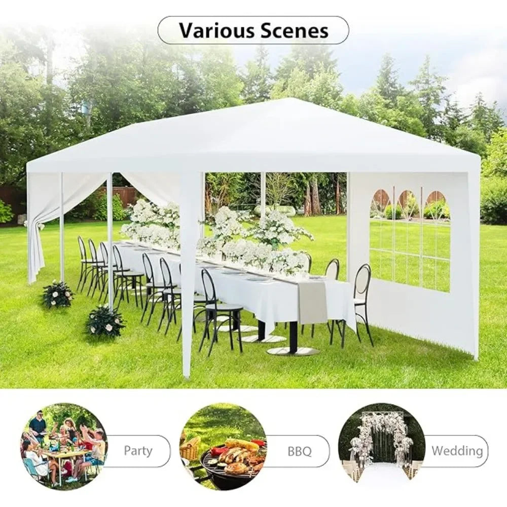 10'x30' Outdoor Canopy Tent Patio Camping Gazebo Shelter Pavilion Cater Party Wedding BBQ Events Tent Toldo para eventos FREE Shipping