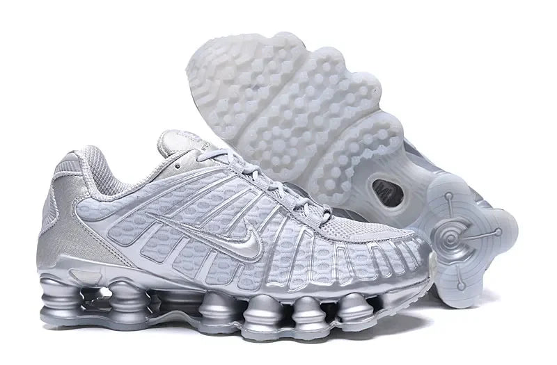 Nike Shox TL Black Green Men Women Casual Air Columns Running Shoes Unisex Non-slip Outdoor Sports Sneakers Free Shipping