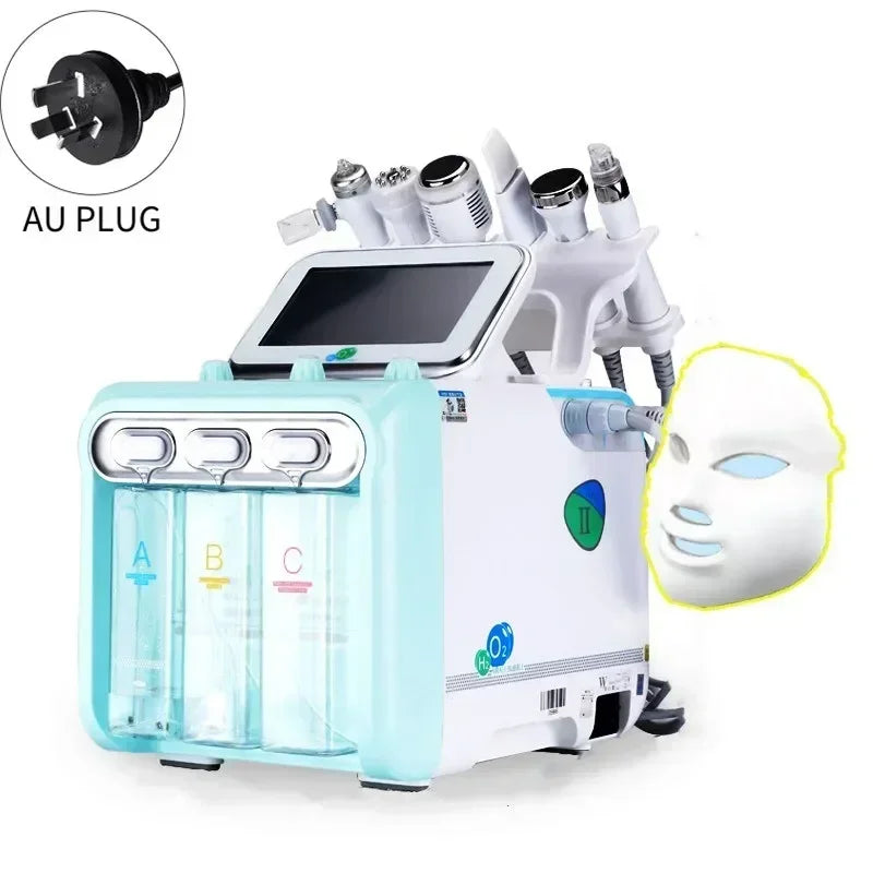New Arrival! 7 In 1 H2O2 Water Oxygen Jet Peel Hydro Beauty Skin Cleansing Hydrofacial Machine Facial Machine Water Aqua Peeling FREE Shipping