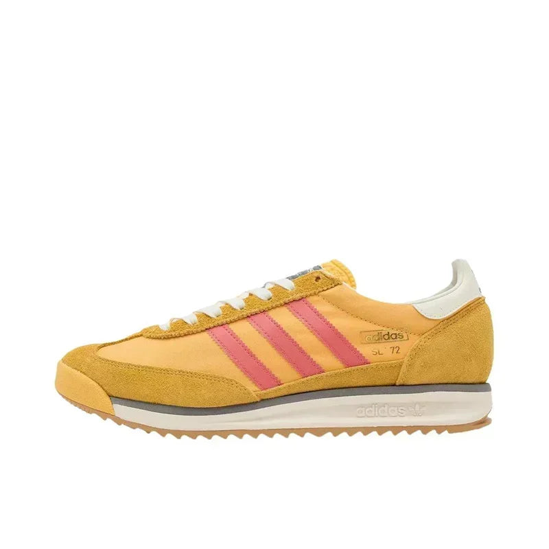 Adidas Originals SL 72 RS Yellow Blue Retro Casual Men Women Running Shoes Unisex Outdoor Athletic German Training Free Shipping