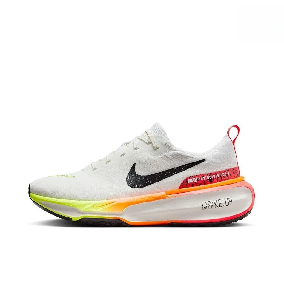 Nike ZoomX Invincible Run 3 White Light Blue Non-slip Cushioning Shock-absorbing Lightweight Men Women Casual Running Shoes FREE Shipping