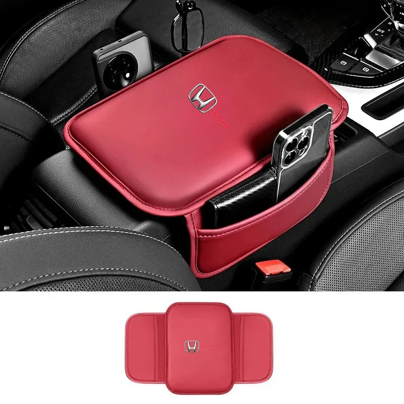 Car Armrest Box Pad Leather Auto Armrest Mat Car Accessories For Honda CBR300RR CBR600RR CBR1000RR CBR500R CBR650F VFR800