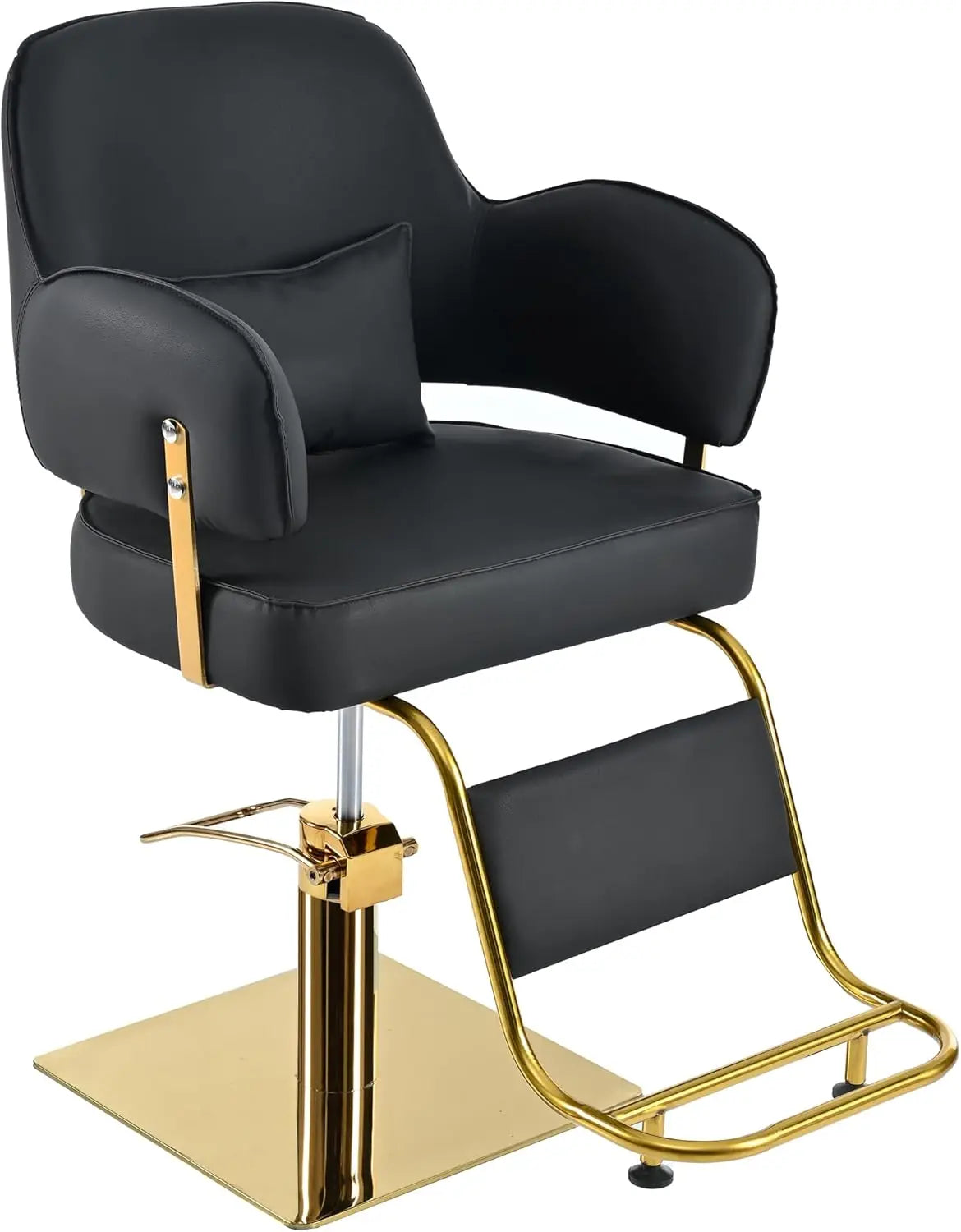 Reclining Barber Chair,Heavy Duty Beauty Shampoo Barbering Chair ReclineHeight Adjustable, Load Capacity FREE Shipping