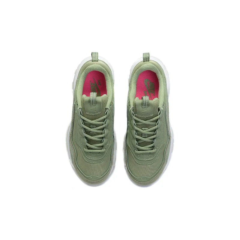 Nike Air Max 97 Futura Retro Fashion Air Cushion Anti-Slip Against Impact Men Women Running Shoes Sports Sneakers Green Free Shipping