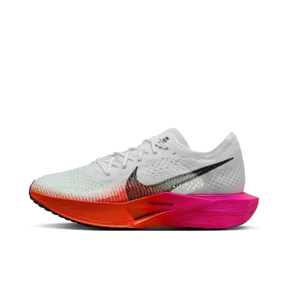 Nike ZoomX Vaporfly NEXT% 3 Yellowish White Classic Men Women Anti-slip Carbon Plate Cushioning Running Shoes FREE SHIPPING