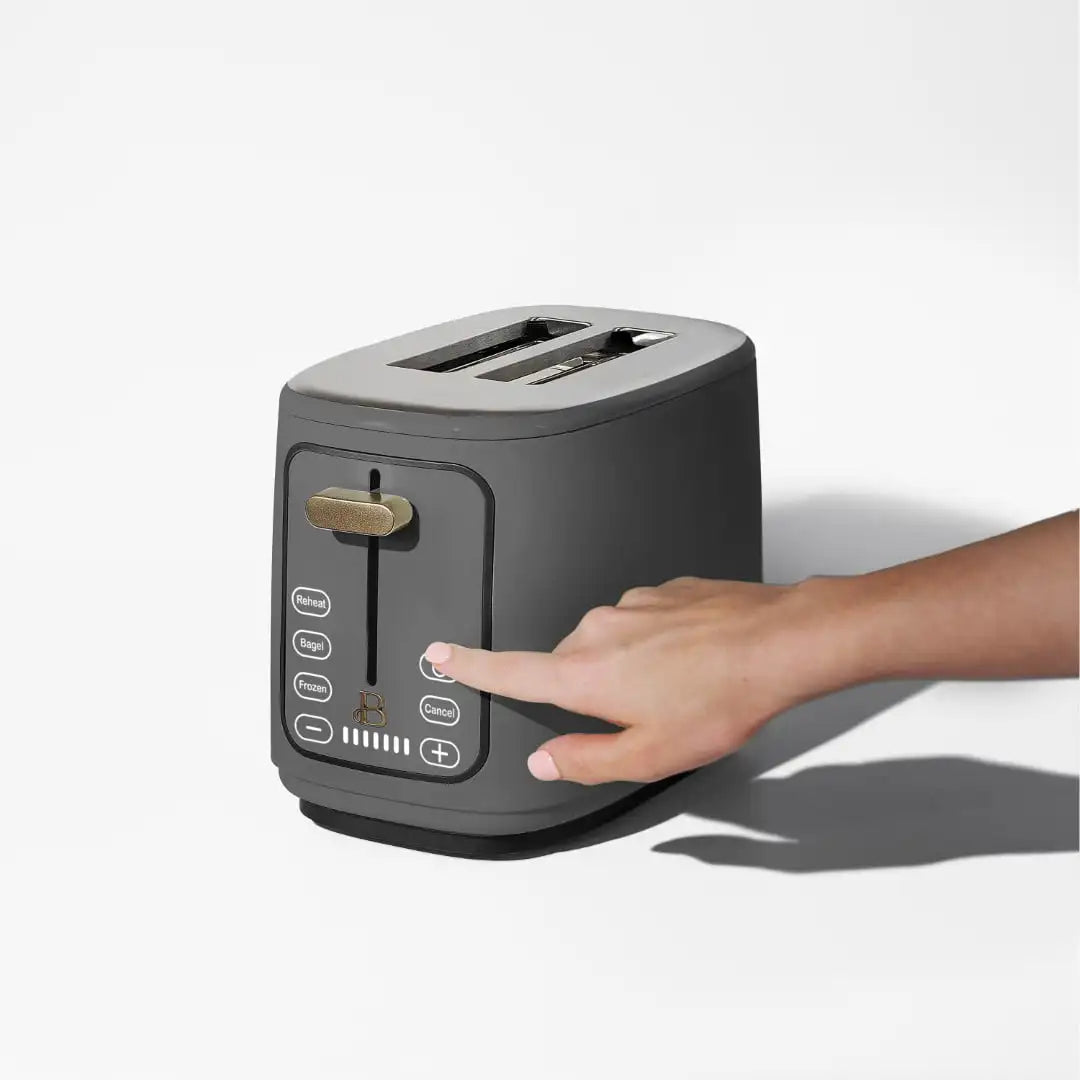 Beautiful 2 Slice Touchscreen Toaster, White Icing by Drew Barrymore FREE Shipping