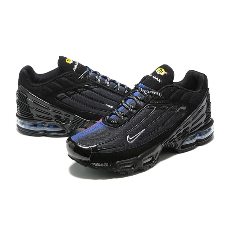 Nike Air Max Plus TN 3 Black Blue Red Trendy Versatile Non-slip Air Cushion Men Running Shoes Outdoor Walking Sneakers FREE Shipping