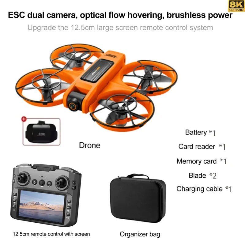 Xiaomi S156 Drone Professional 8K Camera with 5G WiFi FPV UAV Screen Remote Control and Obstacle Avoidance Quadcopter 2025 FREE Shipping