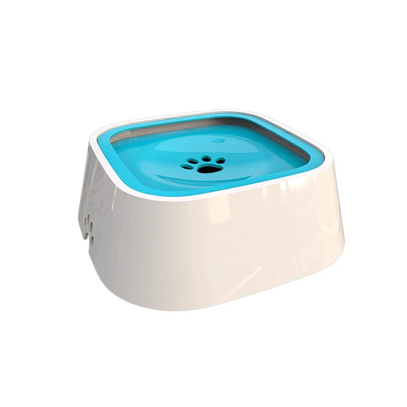 1.5L Dog Drinking Water Bowls Floating Non-Wetting Mouth Cat Slow Anti-Overflow Water Feeding Dispenser Large Capacity FREE Shipping