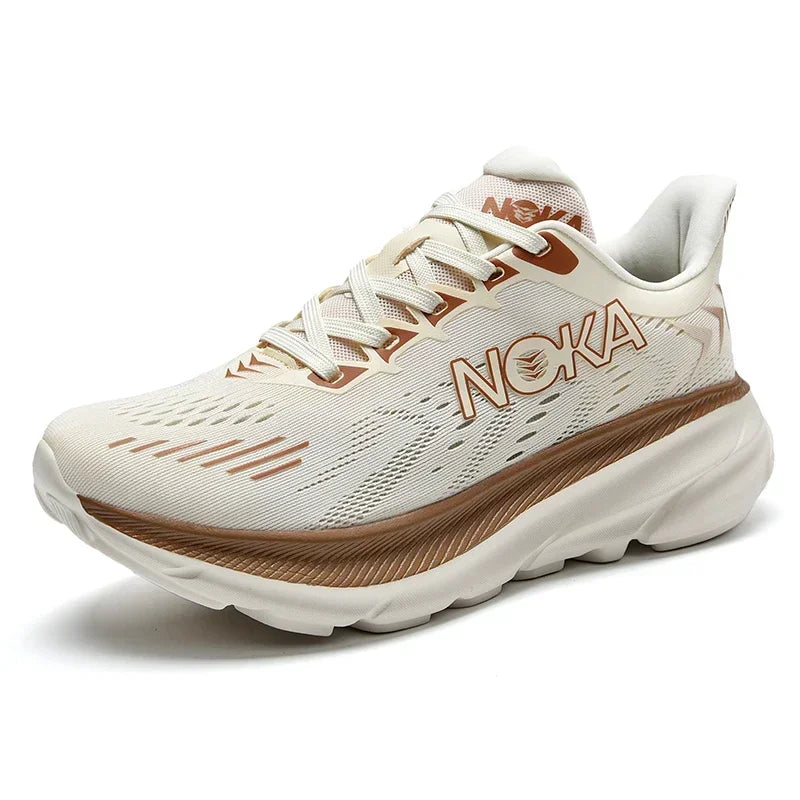 Marathon Sports Running Shoes Men Breathable Lightweight Sneakers Comfortable Athletic Nonskid Leisure Outdoor Sneakers for Men HOKA FREE Shipping