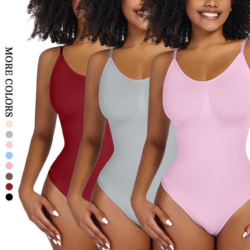 Smoothing Shapewear Bodysuit for Women Faja Full Body Shaper Thong Soft Body Shaping Sculpting Breast Slimming Underwear FREE Shipping