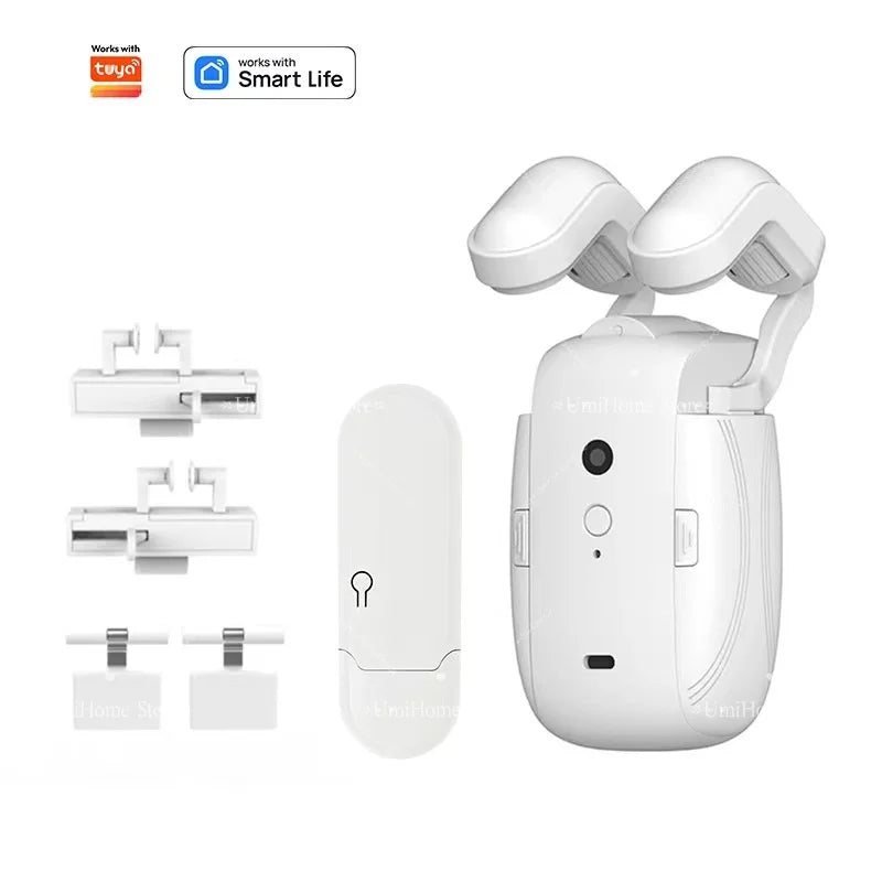 Smart Curtain Robot with Tuya APP Contral WiFi Automatic Intelligent Curtain Companion No Track ZigBee Electric Curtain Motor FREE Shipping