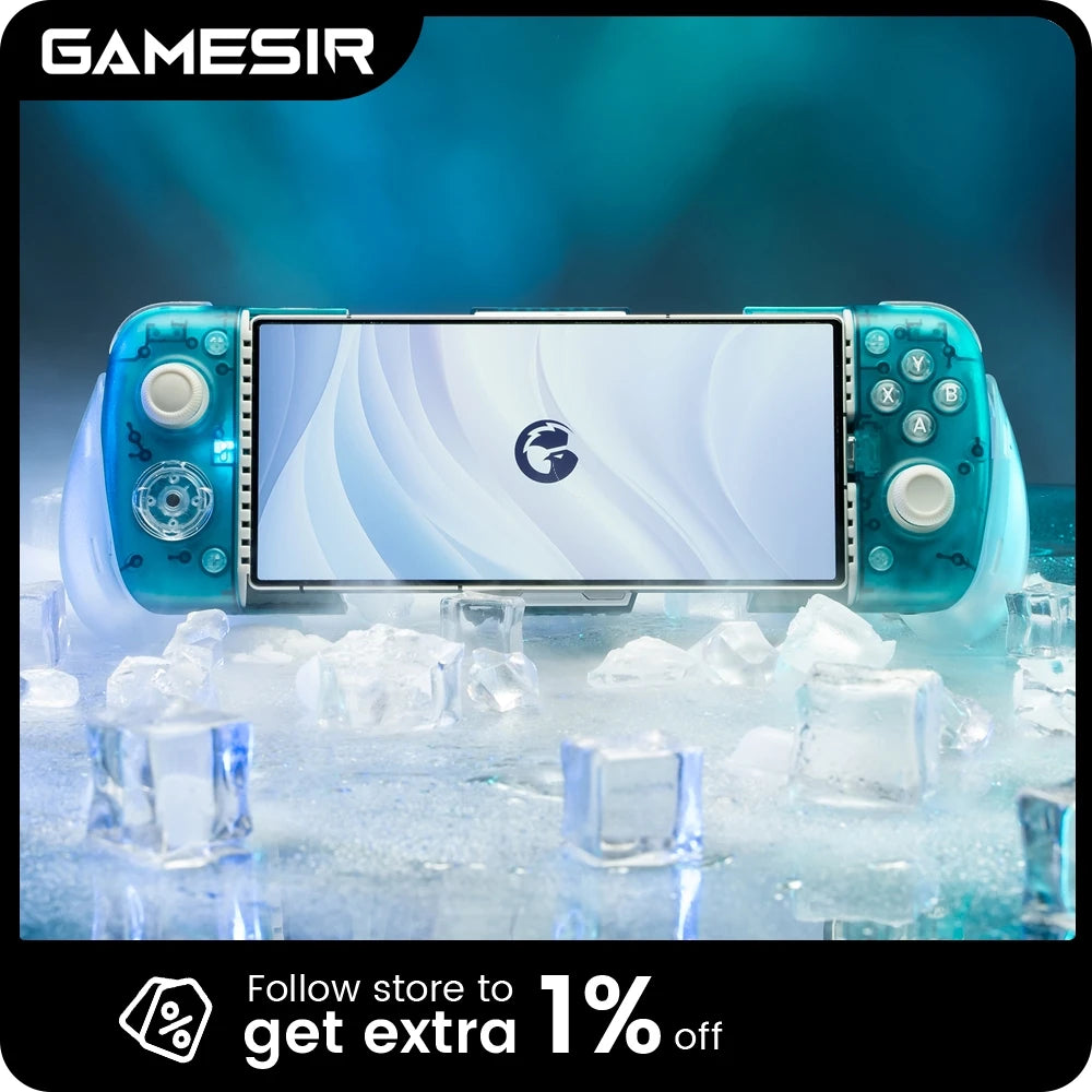 GameSir X3 Pro Mobile Gaming Controller, Hall Effect Joysticks & Built-in Cooling Fan for Android Cellphone and iPhone FREE Shipping