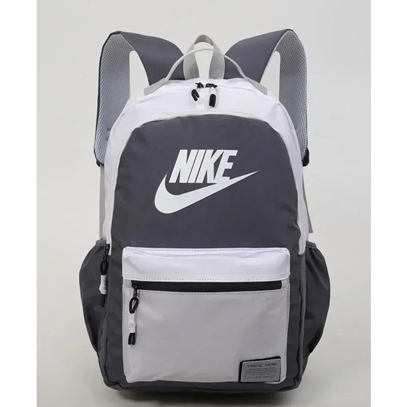 Nike Unisex Sports Bags Zipper Library Opening Fabric Sporty Basketball Backpacks Multiple Colors FREE Shipping