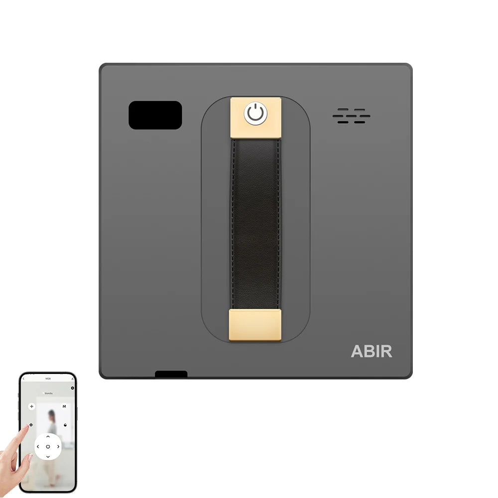 ABIR WD8 Robot Window Vacuum Cleaner,Dual Water Spray,Laser Sensor,Smart Home Glass Wall Wet Dry Cleaning ,APP&Remote Control FREE Shipping