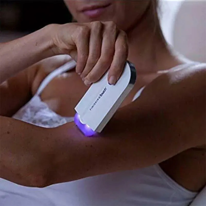 Epilator with Silky Eraser for Painless Hair Removal - Perfect Touch Facial Epilator for Any Body Part FREE Shipping