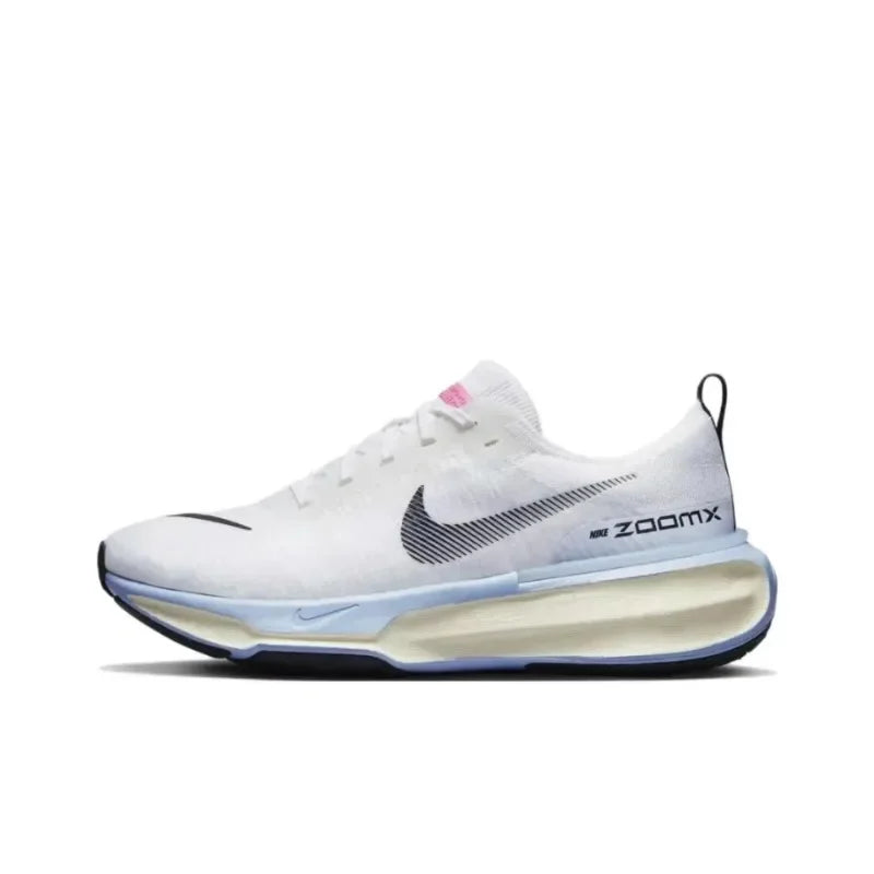 Nike ZoomX Invincible Run 3 White Light Blue Non-slip Cushioning Shock-absorbing Lightweight Men Women Casual Running Shoes FREE Shipping