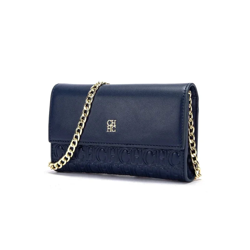 Carolina Herrera Exquisite Craftsmanship Women's Chain Bag Light Luxury Design Temperament Women's Crossbody Bag New 205. Classic Chain Bag FREE Shipping