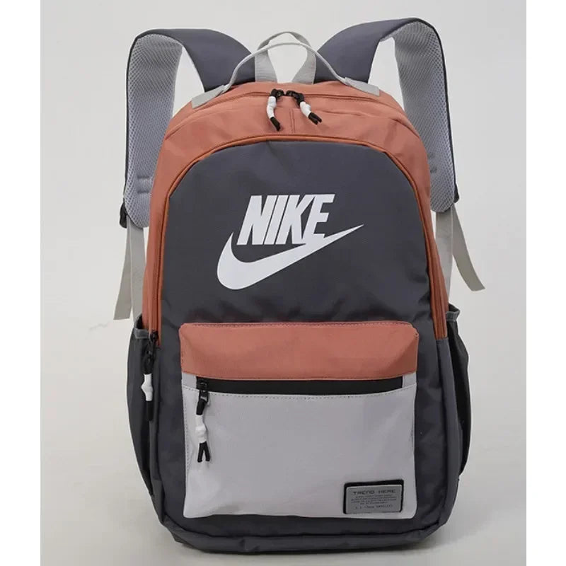 Nike Unisex Sports Bags Zipper Library Opening Fabric Sporty Basketball Backpacks Multiple Colors FREE Shipping