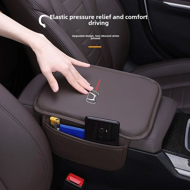 Car Armrest Box Pad Leather Auto Armrest Mat Car Accessories For Honda CBR300RR CBR600RR CBR1000RR CBR500R CBR650F VFR800