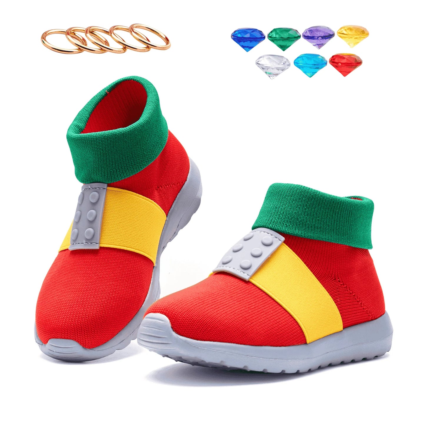 Knuckles shoes sonic Knuckles shoes for boys shoes for kids zapatillas zapatos para niños FREE SHIPPING