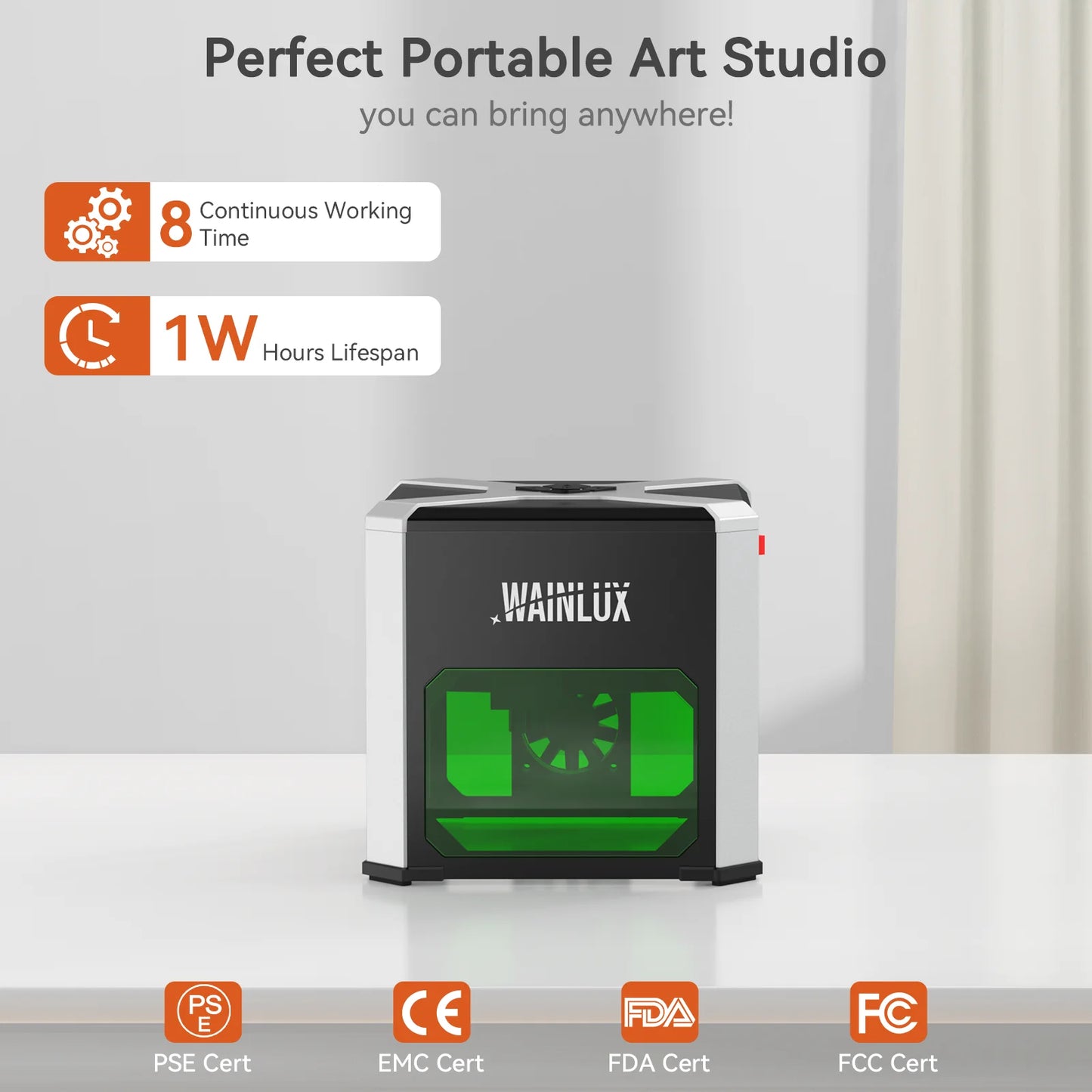WAINLUX K6 PRO Laser Engraver K6 3000mw CNC Bluetoot Mini Laser Engraving Machine DIY Logo Mark Printer Cutter Woodworking Wood Plastic FREE Shipping