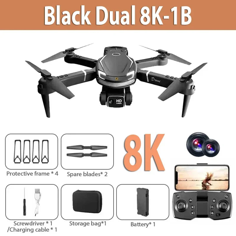 For Xiaomi V88 Drone 8K 5G GPS Professional HD Aerial Photography Remote Control Aircraft HD Dual Camera Quadcopter Toy UAV FREE Shipping