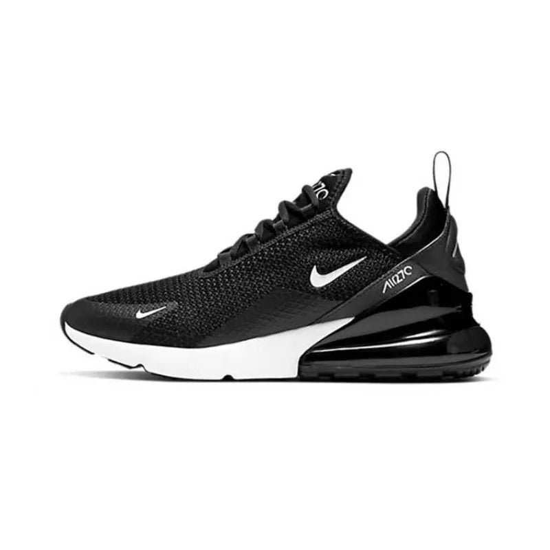 Nike Air Max 270 White Blue Fashion Casual Mesh Breathable Air Cushion Men Women Running Shoes Unisex Outdoor Sports Sneakers FREE Shipping