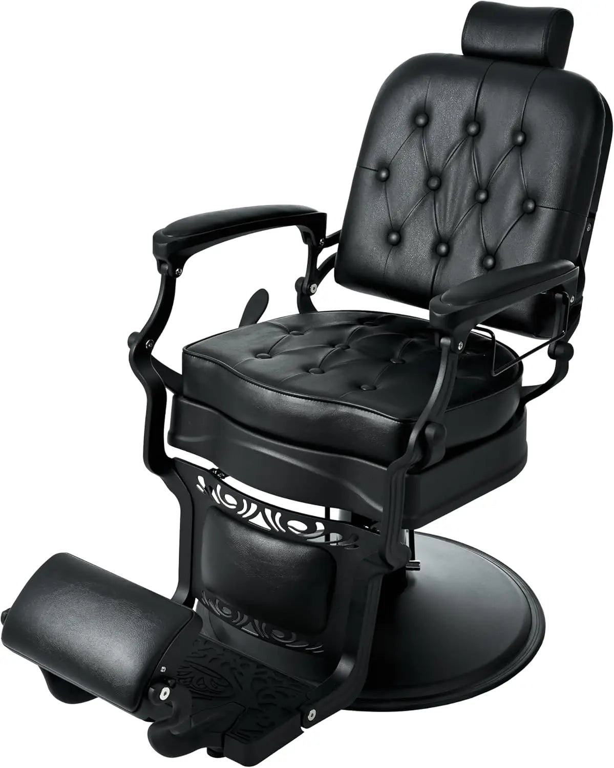 Reclining Barber Chair,Heavy Duty Beauty Shampoo Barbering Chair ReclineHeight Adjustable, Load Capacity FREE Shipping