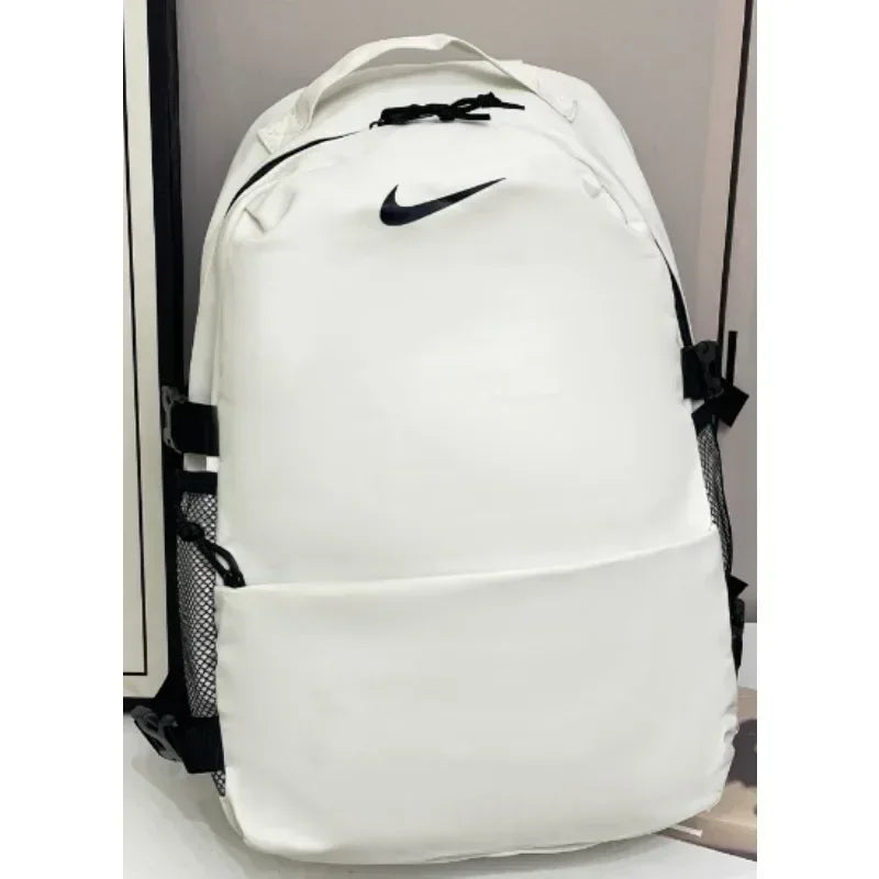 Nike black sports Bags Zipper Library Opening Fabric Backpack sporty Basketball Unisex Backpacks Multiple colors FREE Shipping