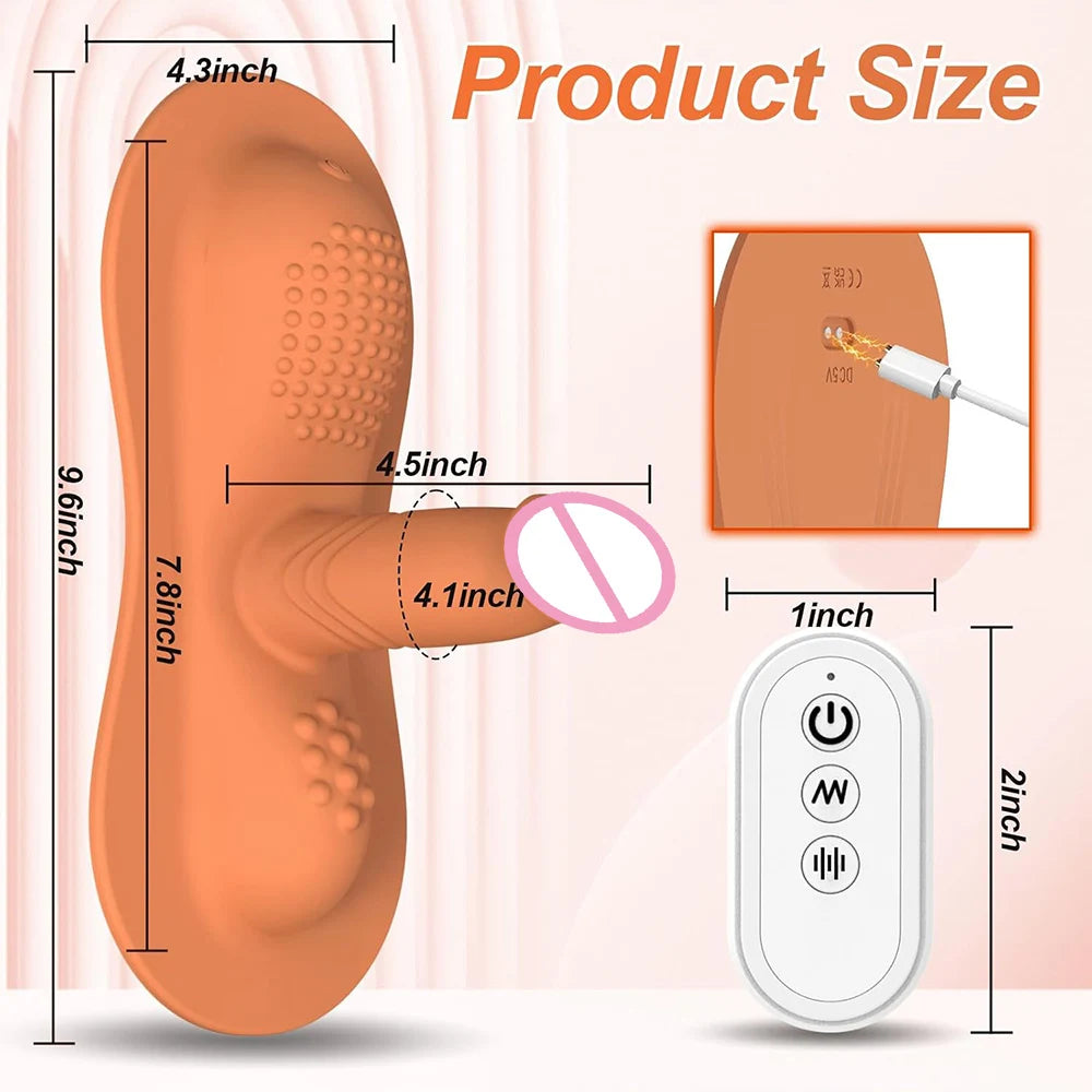 Mat Style Penetration Dildo Double Stimulation Vibrator Clitoris G-spot Anal Massage Masturbator Adult Female Sex Toys FREE Shipping