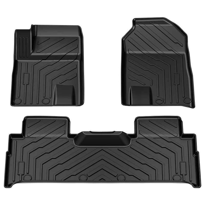 For Jetour T2 Traveler 2024 2025 Floor Mats Trunk Mats, All Weather Waterproof Anti-Slip Front Rear Cargo Liner Mat Foot Pads