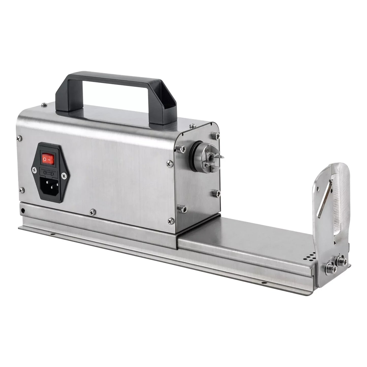 40W Electric Twisted Spiral Potato Cutter Stainless Steel 200RPM Semi-Automatic French Fry Twisted Potato Tower Cutter