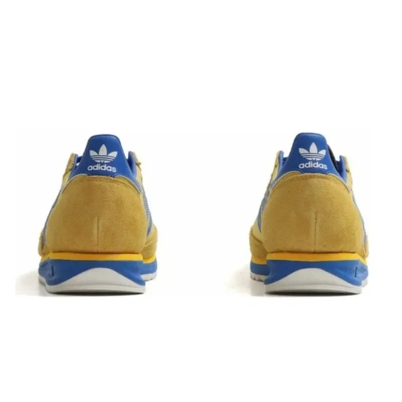 Adidas Originals SL 72 RS Yellow Blue Retro Casual Men Women Running Shoes Unisex Outdoor Athletic German Training Free Shipping