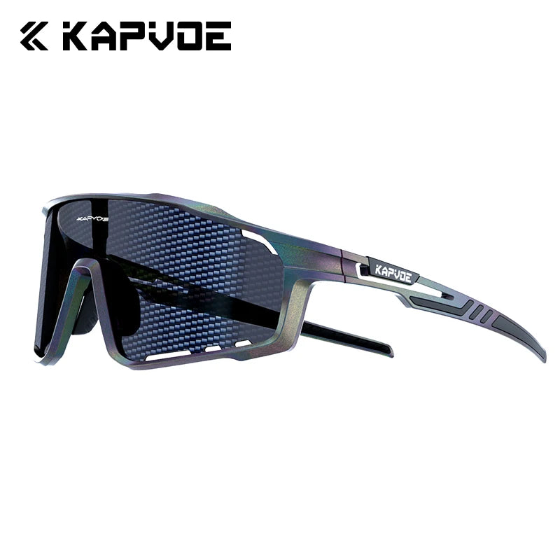 Kapvoe Fashion Cycling Glasses Sports Sunglasses Bicycle Men Women Bike Goggles Sports Eyewear Running Hiking Driving 2025 New FREE Shipping
