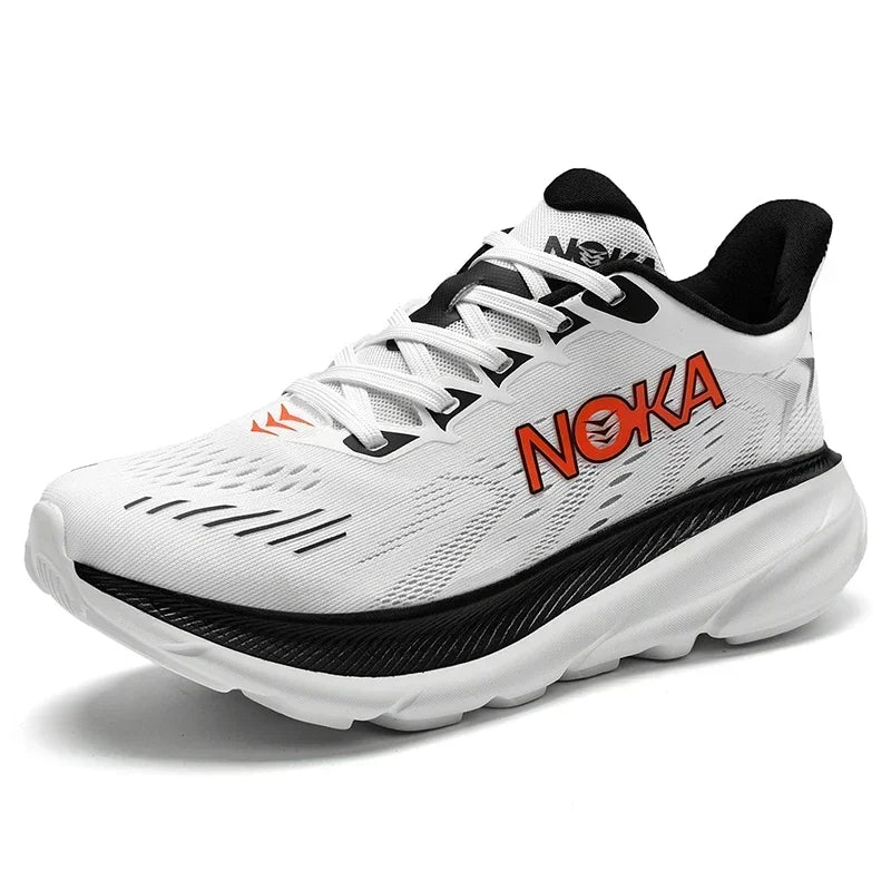 Marathon Sports Running Shoes Men Breathable Lightweight Sneakers Comfortable Athletic Nonskid Leisure Outdoor Sneakers for Men HOKA FREE Shipping