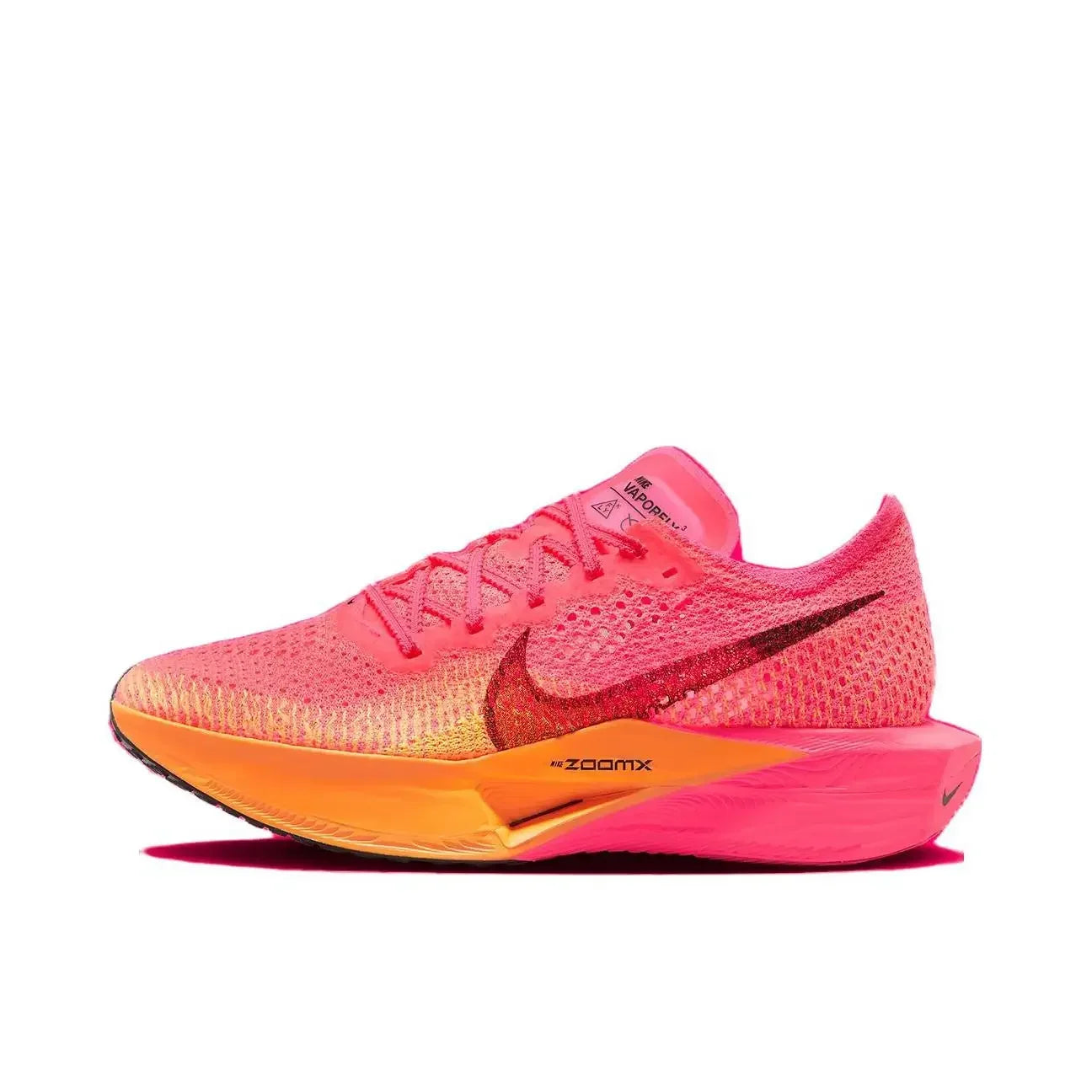 Nike ZoomX Vaporfly NEXT% 3 Yellowish White Classic Men Women Anti-slip Carbon Plate Cushioning Running Shoes FREE SHIPPING