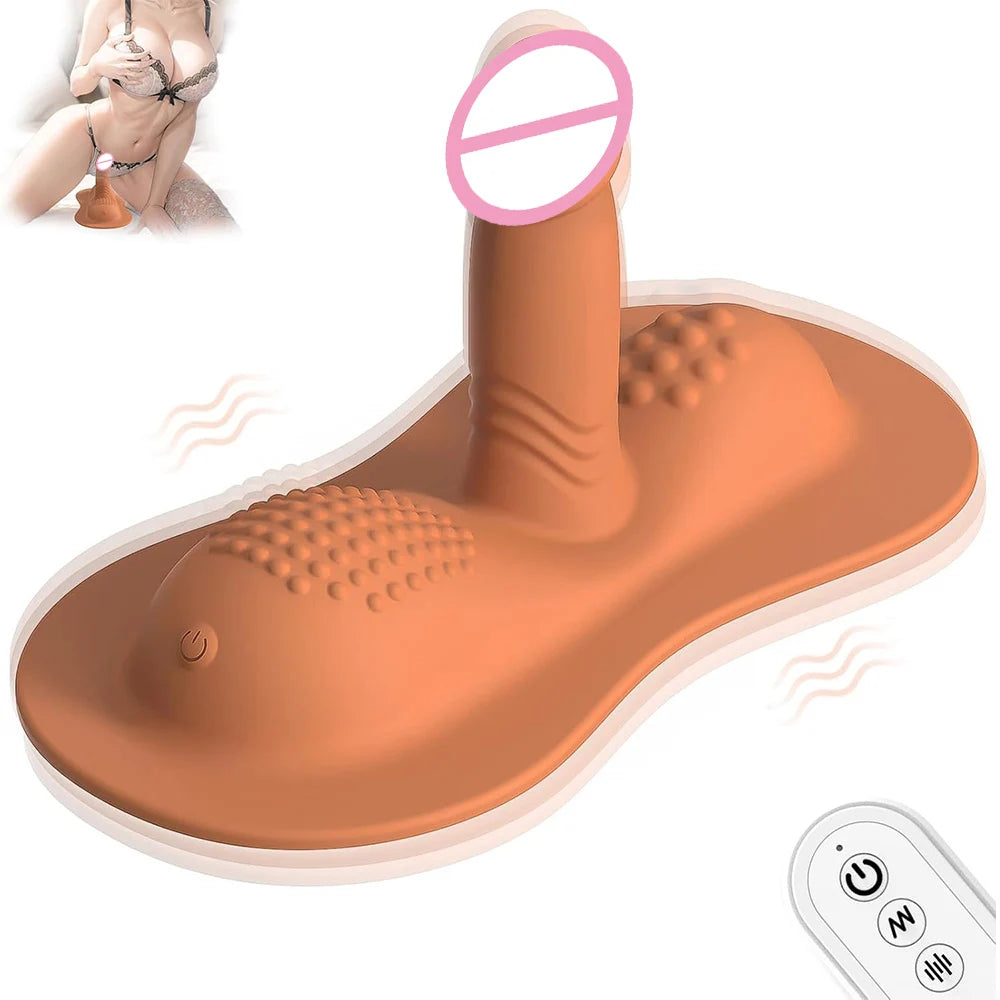 Mat Style Penetration Dildo Double Stimulation Vibrator Clitoris G-spot Anal Massage Masturbator Adult Female Sex Toys FREE Shipping