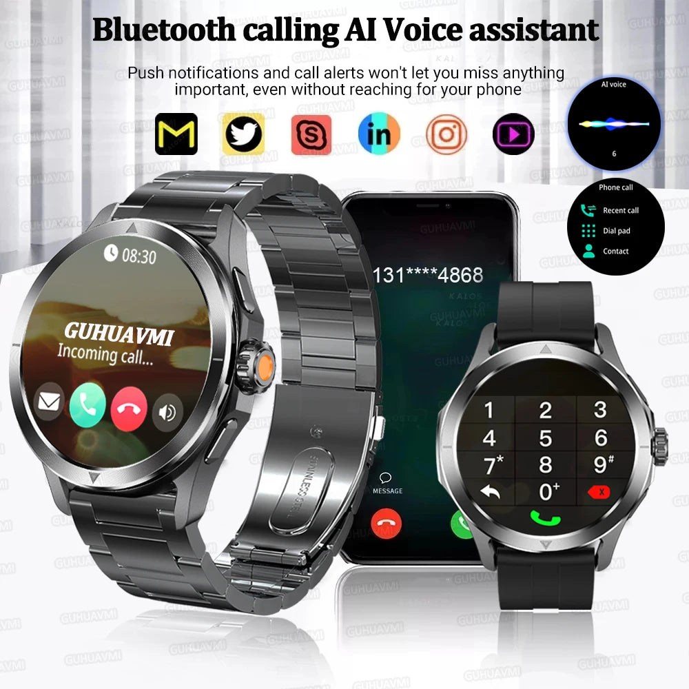 Xiaomi S4 Ultra Outdoor Sports Smart Watch Men 1.53 inch AMOLED NFC GPS Compass Heart rate Waterproof BT Call Smartwatch reloj Xiaomi FREE Shipping