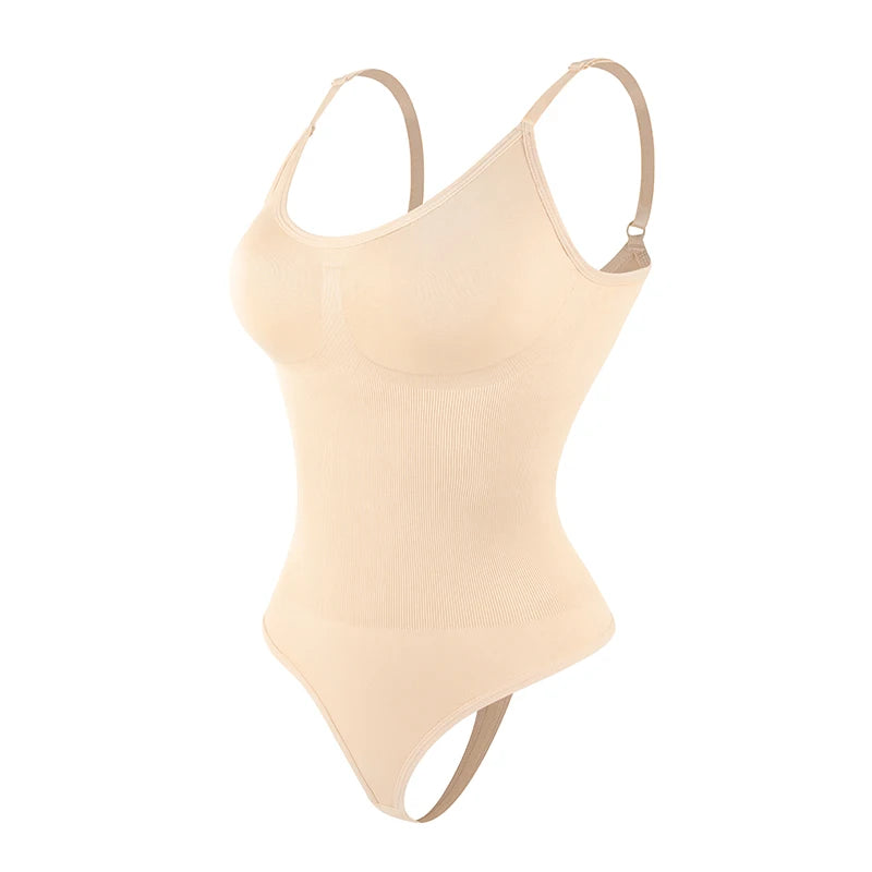 Smoothing Shapewear Bodysuit for Women Faja Full Body Shaper Thong Soft Body Shaping Sculpting Breast Slimming Underwear FREE Shipping