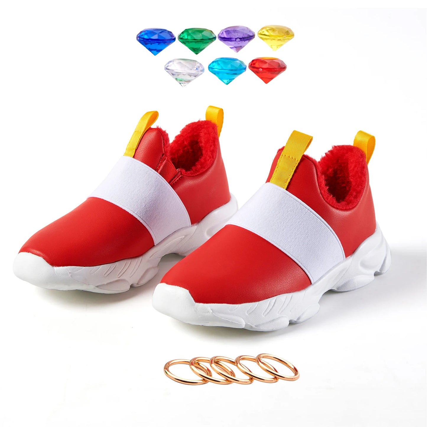 Sonic Shoes Winter For Boy Kids Go Fast Sonic Zapatillas Sonic Red Sonic Shoes For Kids Boys Girls Cartoon Anime Sonic Shoes FREE SHIPPING