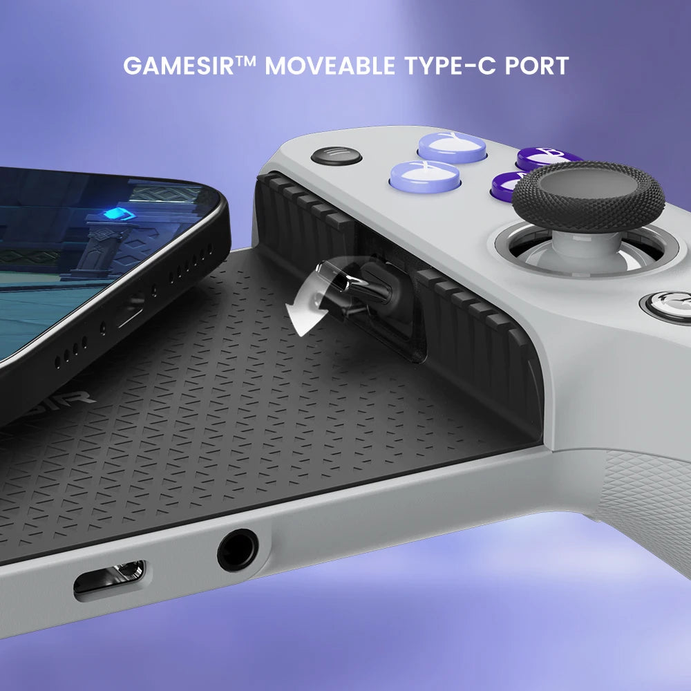 GameSir G8 Galileo Cellphone Gamepad Game Controller with Hall Effect Joystick for iPhone 15 Android Mobile Phone Cloud Gaming PES Mobile FIFA Call of Dutty FREE Shipping